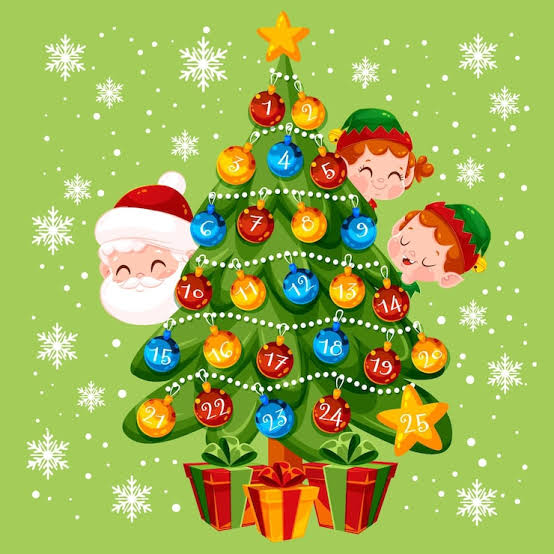 Choice Christmas Tree Advent Calendar AC02